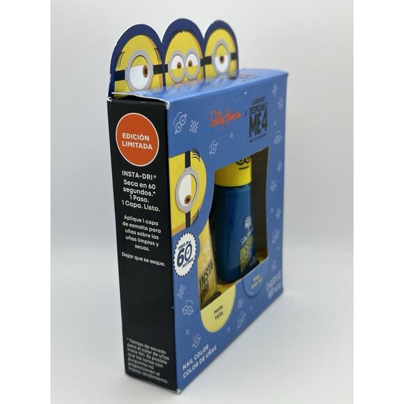 NEW Sally Hansen Insta-Dri Despicable Me Duo – Hella Yella & Blue All Over - Picture 4 of 8